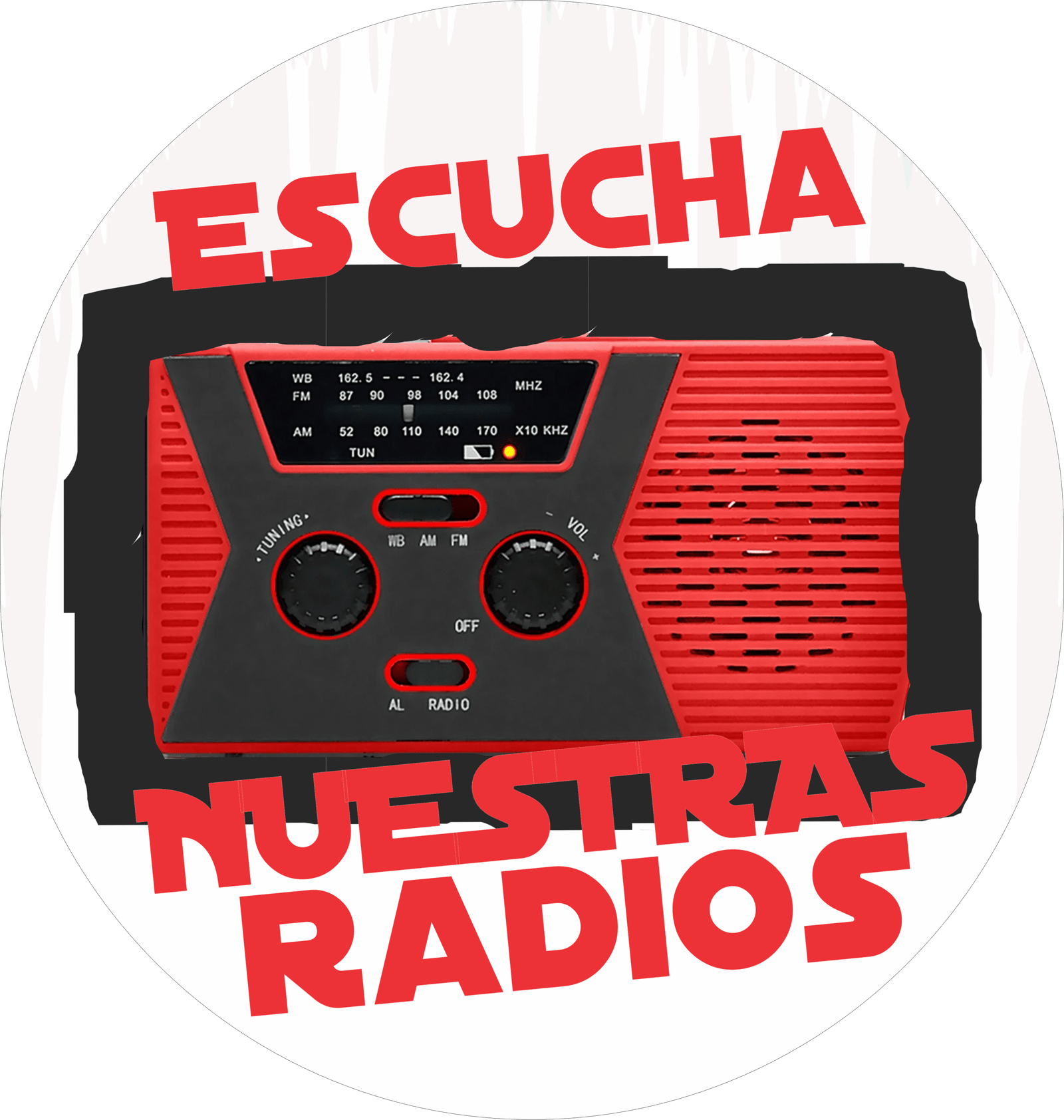 Escuchanos aquí — Nuestras Radios