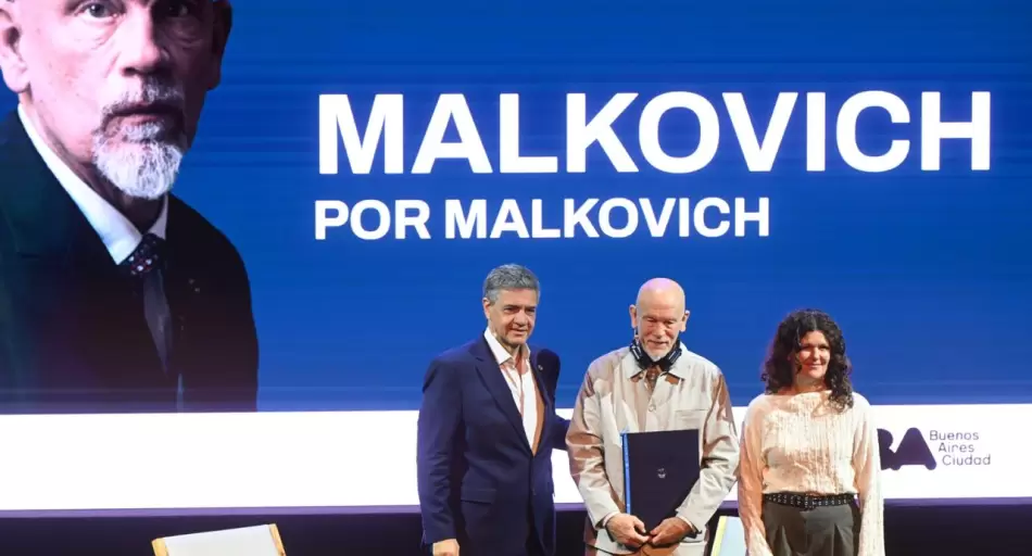 John Malkovich en Buenos Aires: ¿quién es el actor que la Ciudad distinguió?