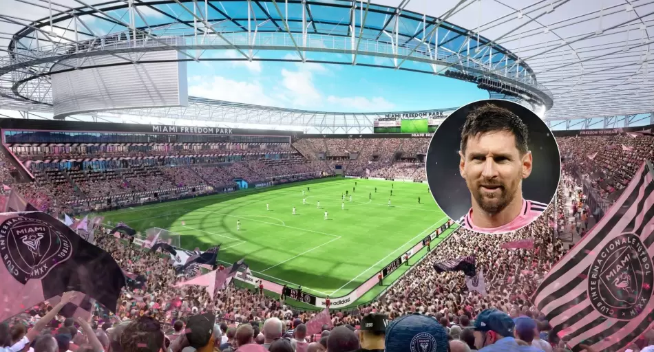 Messi tendrá una tribuna con su nombre en el nuevo estadio del Inter Miami