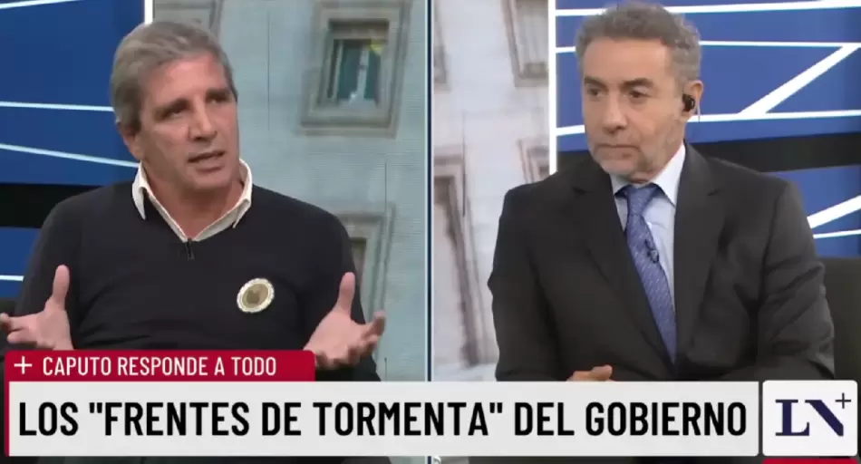 Caputo pide apurarse a sacar créditos hipotecarios: «Es una mega oportunidad»