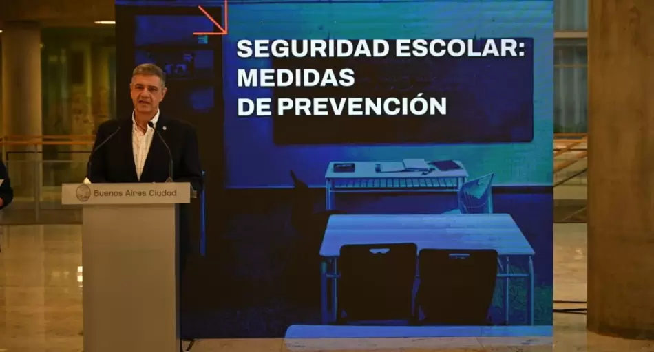 Amenazas en escuelas porteñas: Jorge Macri activó un protocolo especial y lanzó una dura advertencia