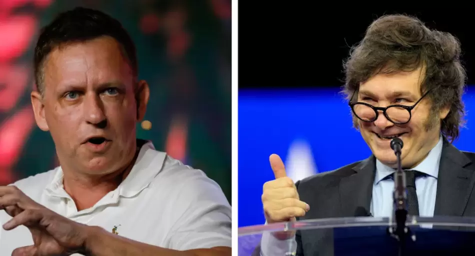 Milei recibe a Peter Thiel: quién es el «cerebro» de Silicon Valley que cuestiona la democracia