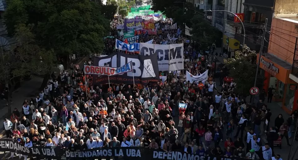 Marcha Federal Universitaria: el cronograma del acto central en Plaza de Mayo