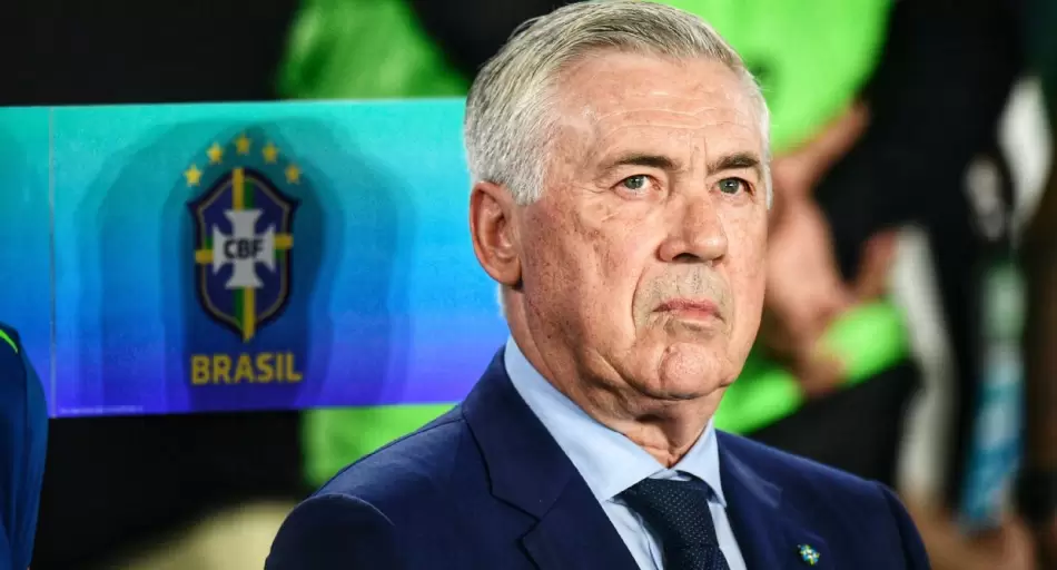 Carlo Ancelotti renovó su contrato con Brasil y seguirá siendo el DT de selecciones mejor pago del mundo