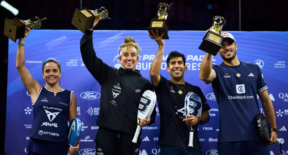 Cómo se repartieron los casi 500.000 euros del Premier Padel de Buenos Aires