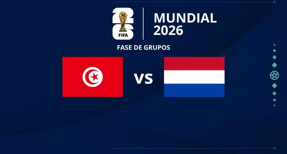 Túnez vs. Países Bajos EN VIVO por el Mundial 2026: seguí el minuto a minuto del partido