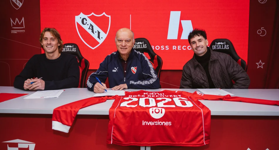 Independiente se asoció con una empresa argentina para potenciar el rendimiento de sus futbolistas