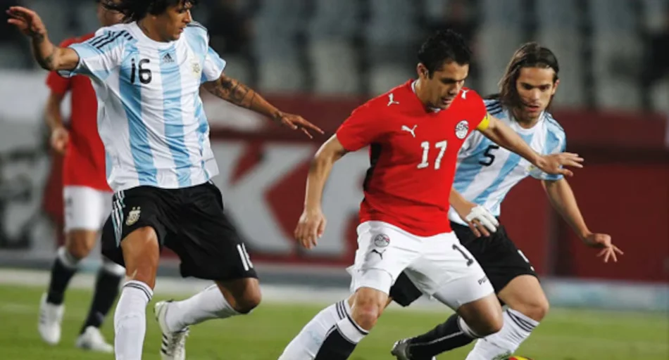 ¿Cuántas veces se enfrentaron Argentina y Egipto?