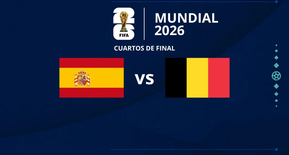 España vs. Bélgica EN VIVO por el Mundial 2026: seguí el minuto a minuto del partido