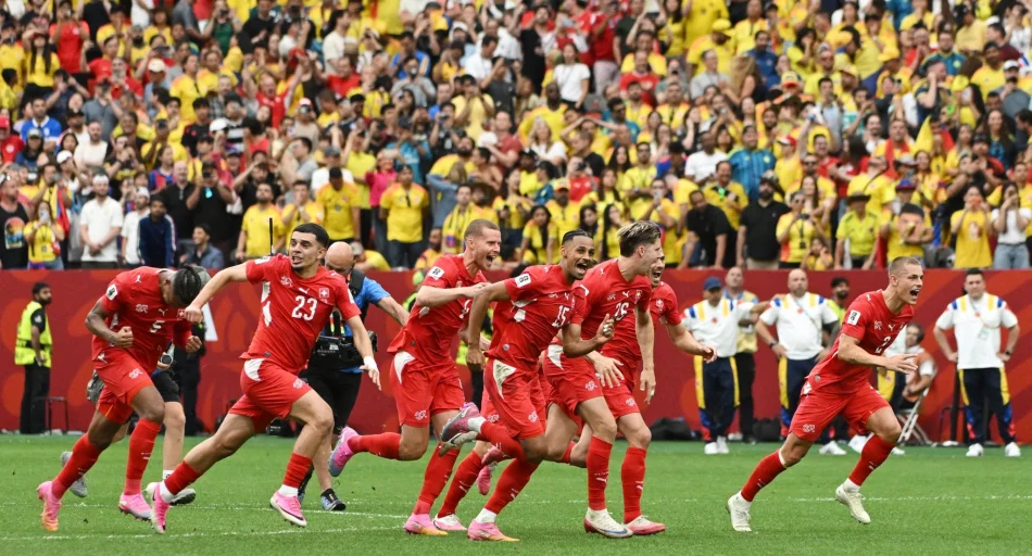 ¿A cuántos puestos de distancia está Suiza de la Selección Argentina en el ranking FIFA?