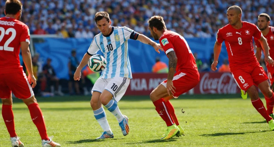 ¿Cuántas veces se enfrentaron Argentina y Suiza?