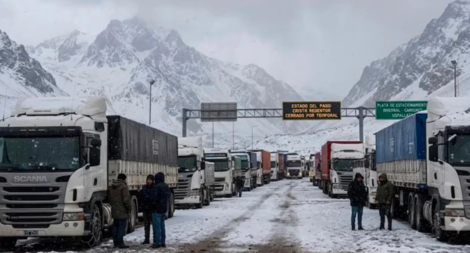 Caos en la frontera con Chile: más de 3.000 camiones varados y casi US$ 2 millones de pérdidas por día
