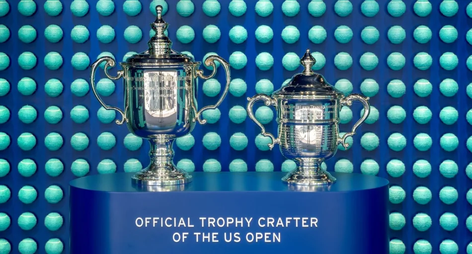 Tiffany & Co. renovó su histórica alianza con el US Open y seguirá fabricando los trofeos de los campeones