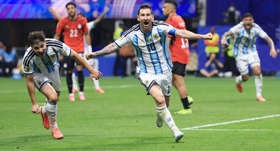 Cuál fue el último gol de Messi con la Selección Argentina
