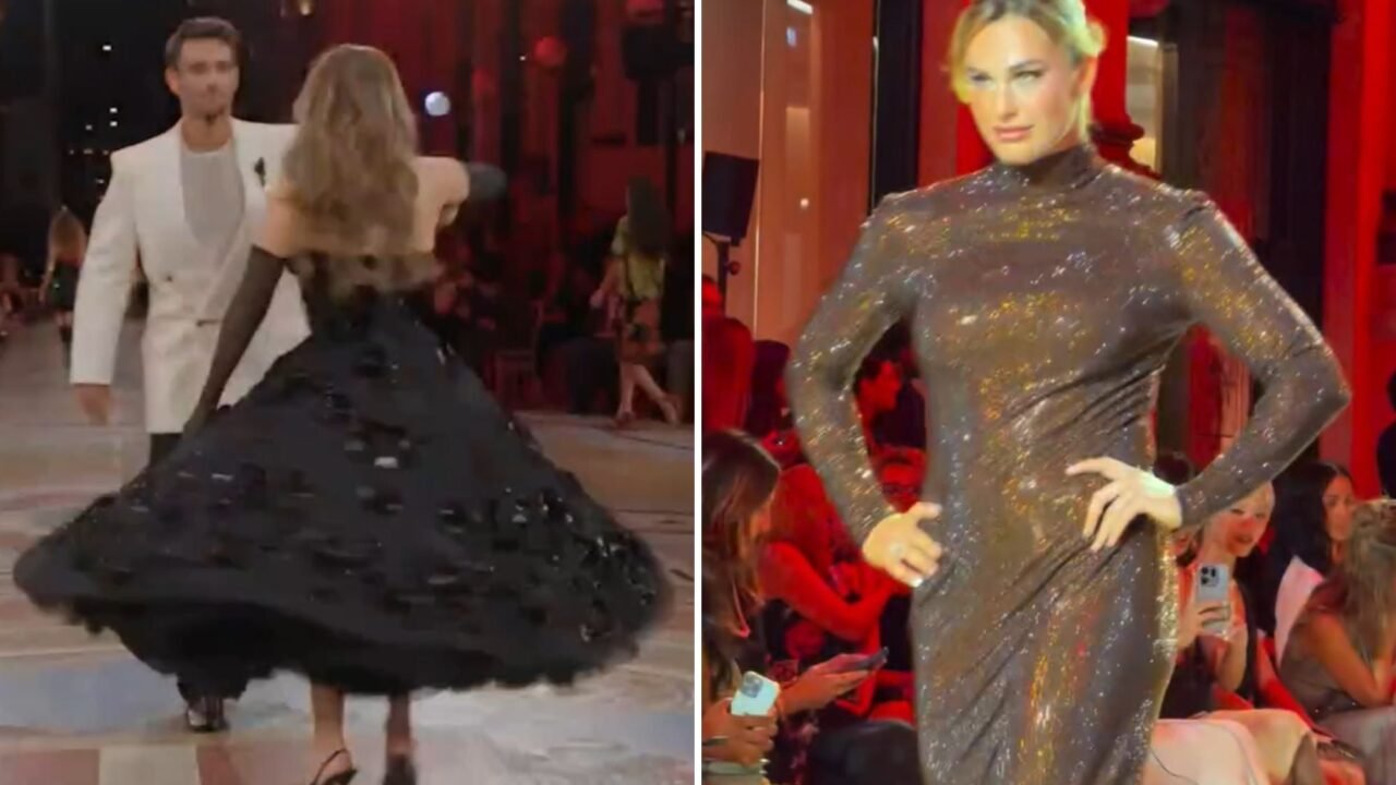 Los dos tenistas del momento que colgaron la raqueta y se lucieron en la pasarela de Milán