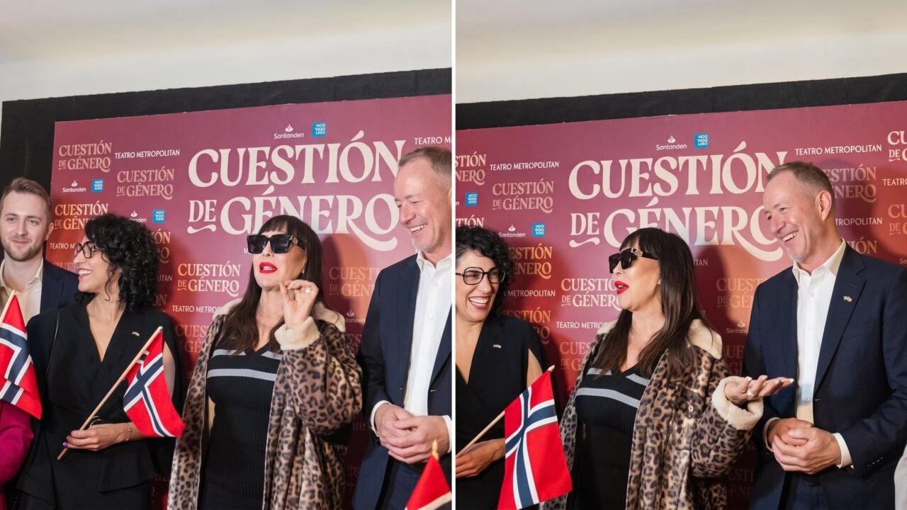 El gesto de Moria Casán con el embajador de Noruega tras viralizarse el video con sus icónicas frases