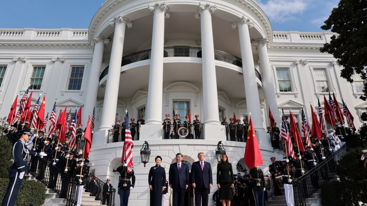En fotos: así fue la recepción de Xi Jinping en la Casa Blanca