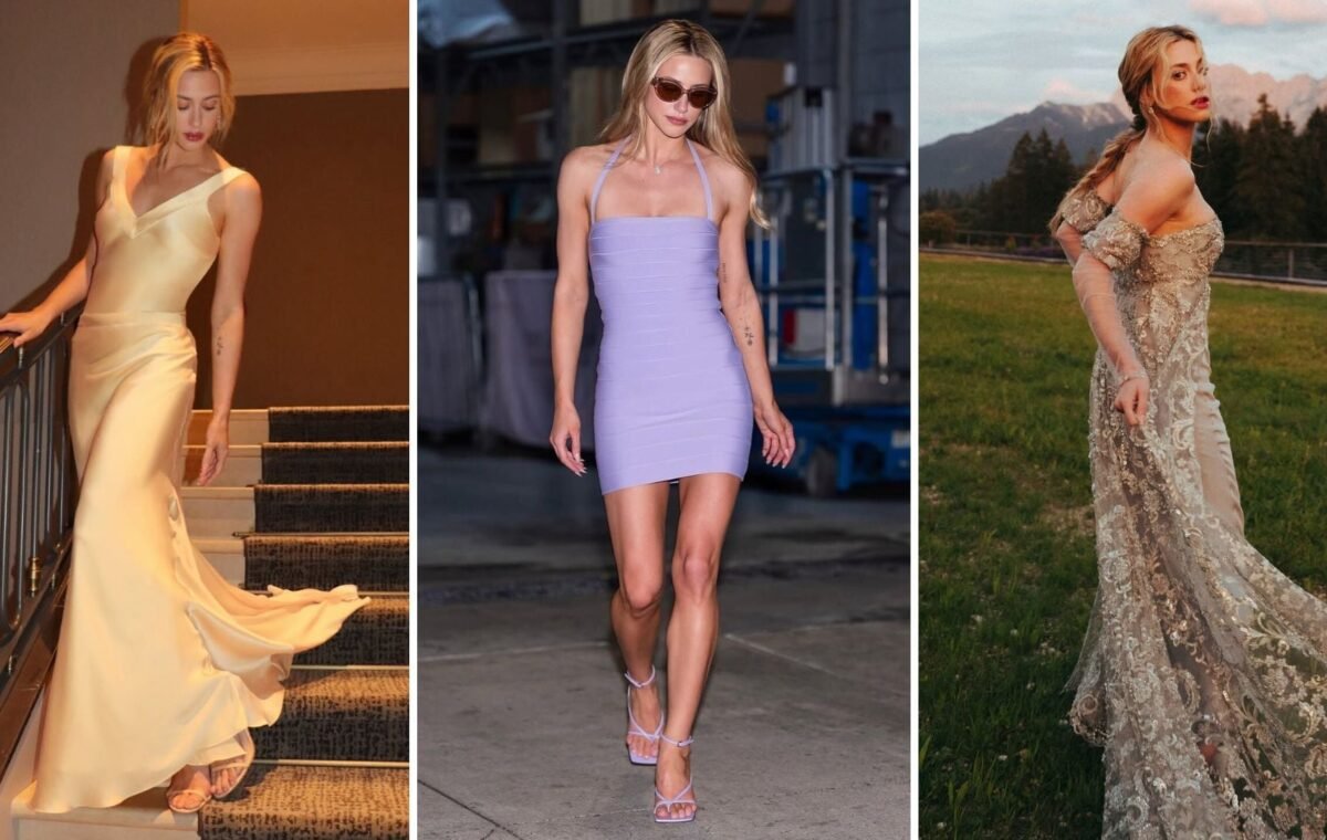 Lili Reinhart revive los vestidos más recordados de las comedias románticas de los 2000