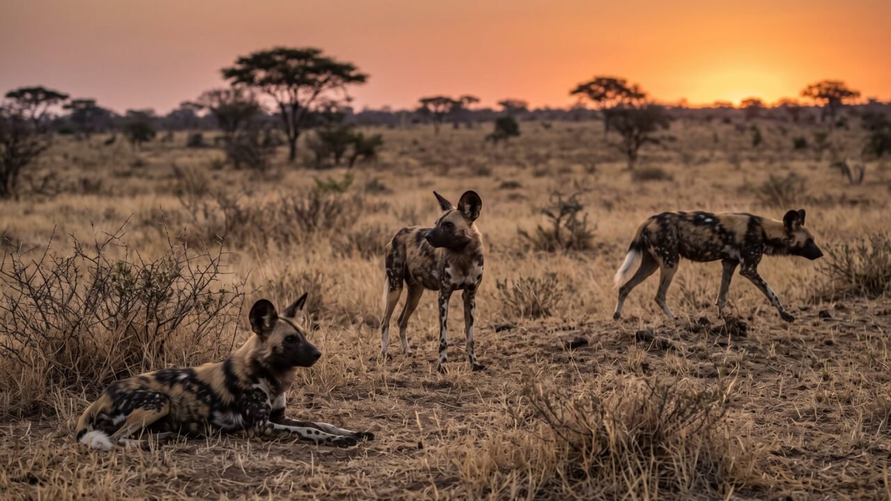 Recorrieron más de 4.000 kilómetros y le brindaron una chance a su especie: la curiosa travesía de 3 perros salvajes en África