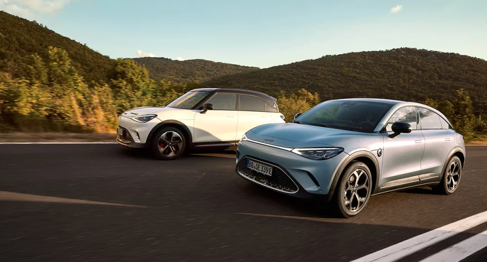 smart volvió a la Argentina con dos modelos 100% eléctricos