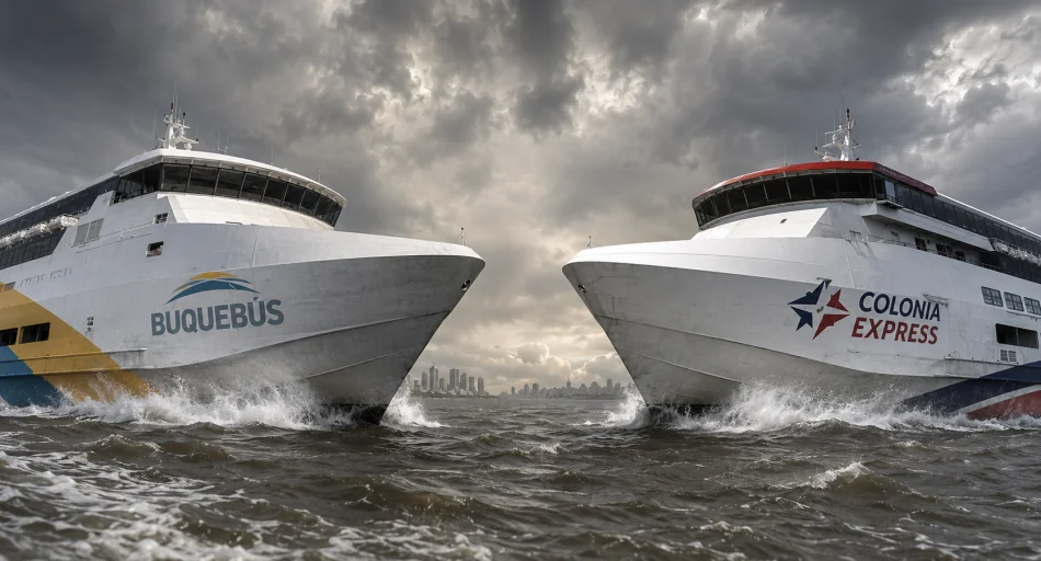 Río revuelto: Colonia Express logró permiso para el servicio Montevideo-Buenos Aires pero hay controversia con Buquebus