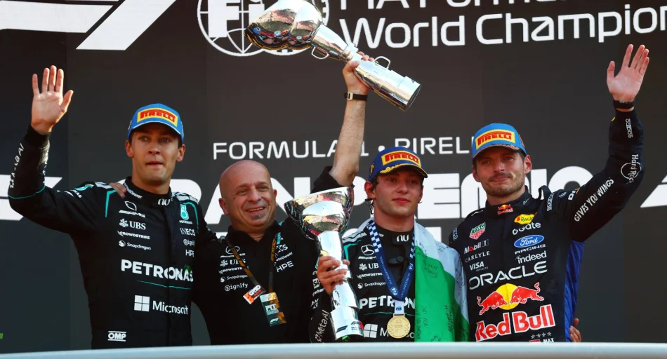 Quién ganó el Gran Premio de Italia de la Fórmula 1 y cómo quedaron las posiciones del campeonato