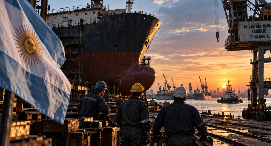 Fletes, divisas y soberanía: la deuda pendiente de la industria naval.