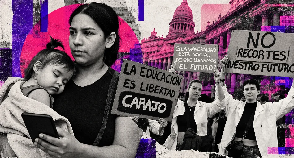 GOLPE DE MILEI A LA AUH Y UNIVERSIDADES: eliminan actualización clave y las universidades advierten por las clases
