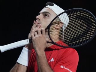 Francisco Cerúndolo perdió con el noruego Casper Ruud en el inicio de la Laver Cup
