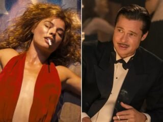 El día que Margot Robbie le pidió al director de una exitosa película modificar su escena con Brad Pitt para poder besarlo