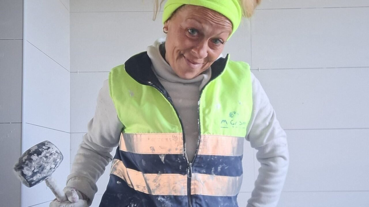 Kiki, albañila con 20 años de experiencia: “No hay jóvenes en la construcción porque no quieren estudiar ni trabajar”