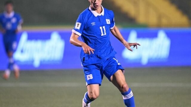 El delantero salvadoreño Nathan Ordaz se incorporará el 27 de septiembre y no jugará ante Martinica