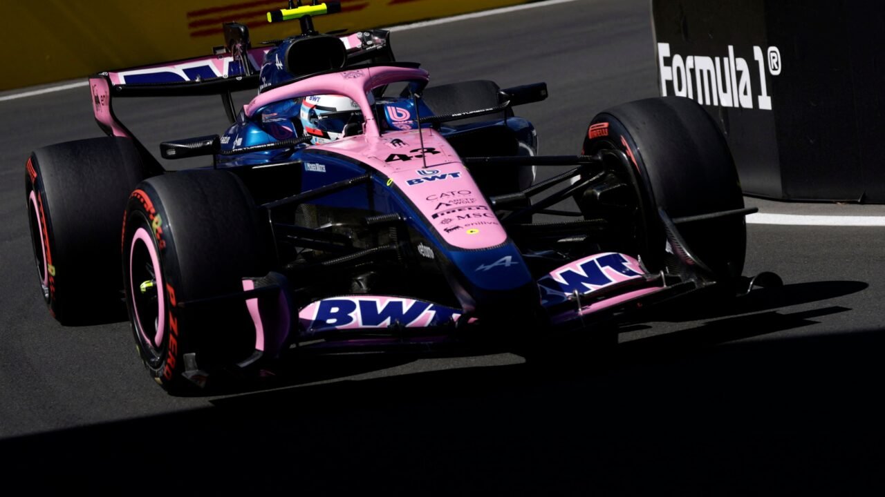 Franco Colapinto sale a pista para la segunda práctica del Gran Premio de Azerbaiyán de F1