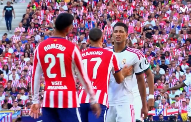 El informe que mostró el detrás de escena de la pelea entre Cuti Romero y Giuliano Simeone con Jude Bellingham en el clásico de Madrid