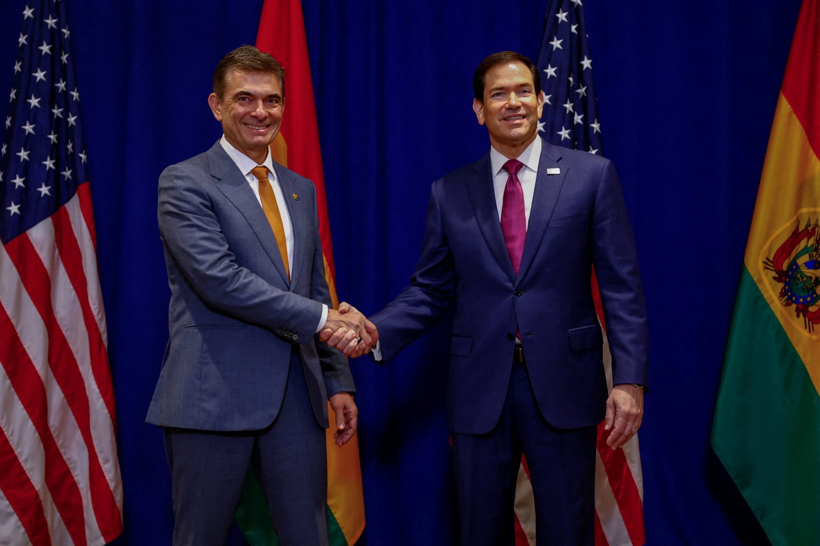 Marco Rubio se reunió con Rodrigo Paz en Nueva York y respaldó el acuerdo de Bolivia con el FMI para impulsar su programa de reformas