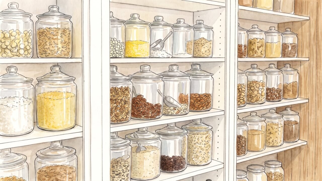 Frascos de vidrio: 7 usos prácticos para organizar insumos diarios