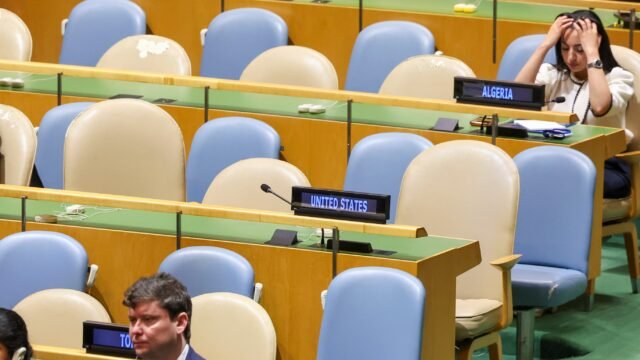Las delegaciones de Estados Unidos e Israel abandonaron la sala durante el discurso de Pezeshkian en la ONU