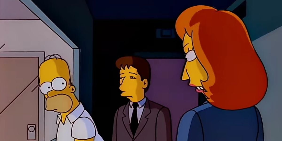 Entre Los Simpson y Los expedientes X: el guiño secreto que pocos recuerdan