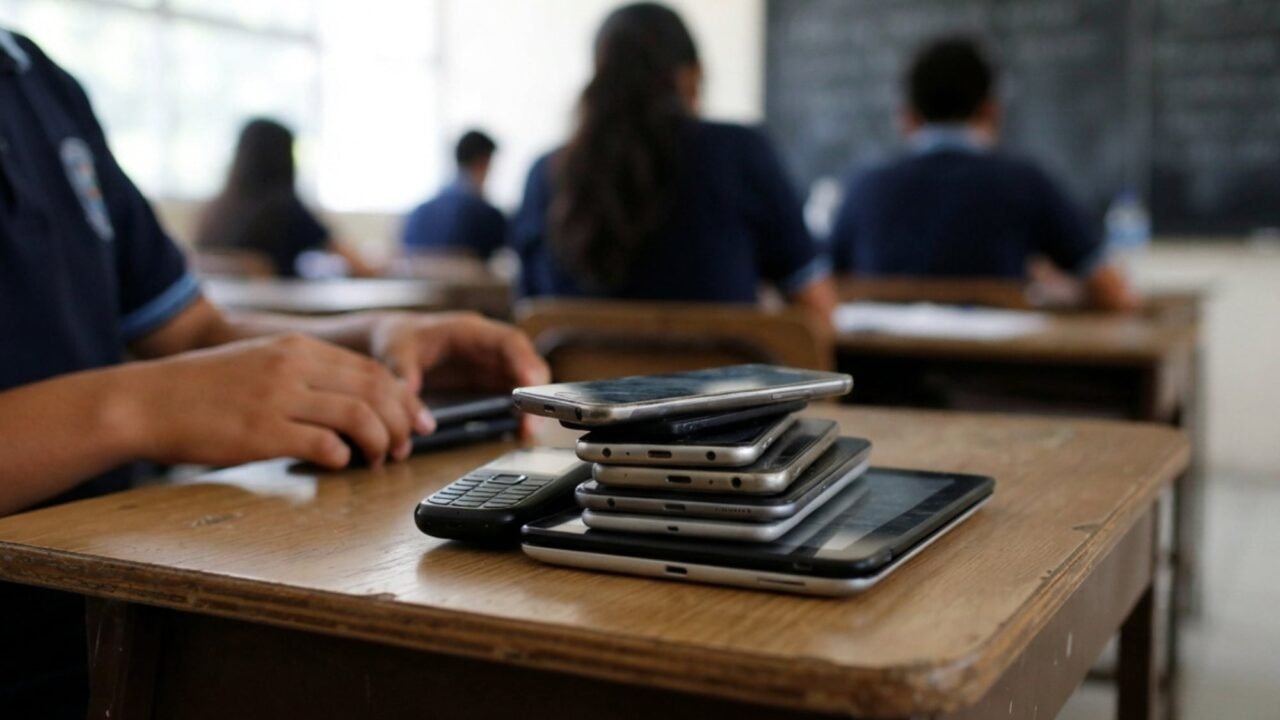 La ley es clara: ya no se podrán usar celulares en escuelas primarias y secundarias a partir del 3 de noviembre en México