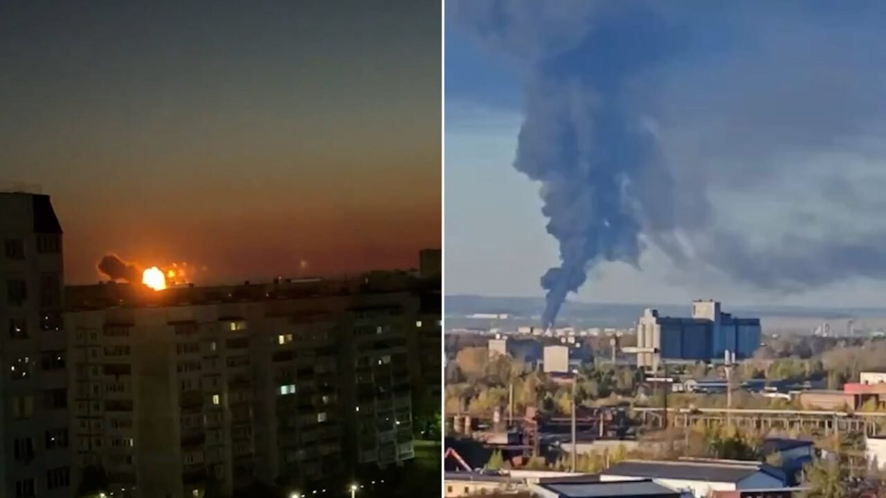 Ucrania golpea objetivos petroleros y militares en Rusia: “Respondemos a los brutales ataques contra la vida”