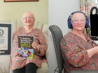 Tiene 78 años, empezó a jugar videojuegos de battle royale tras ver a su nieto y casi una década más tarde se convirtió en un récord Guinness