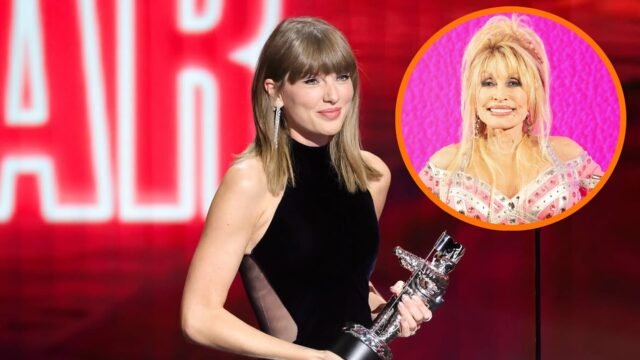 Taylor Swift dedicó su premio en los MTV VMAs a Dolly Parton: “Es la máxima diva del espectáculo”