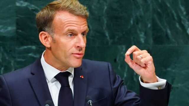 Macron anunció el envío de tropas francesas a Arabia Saudita para proteger un puerto petrolero clave en el Mar Rojo