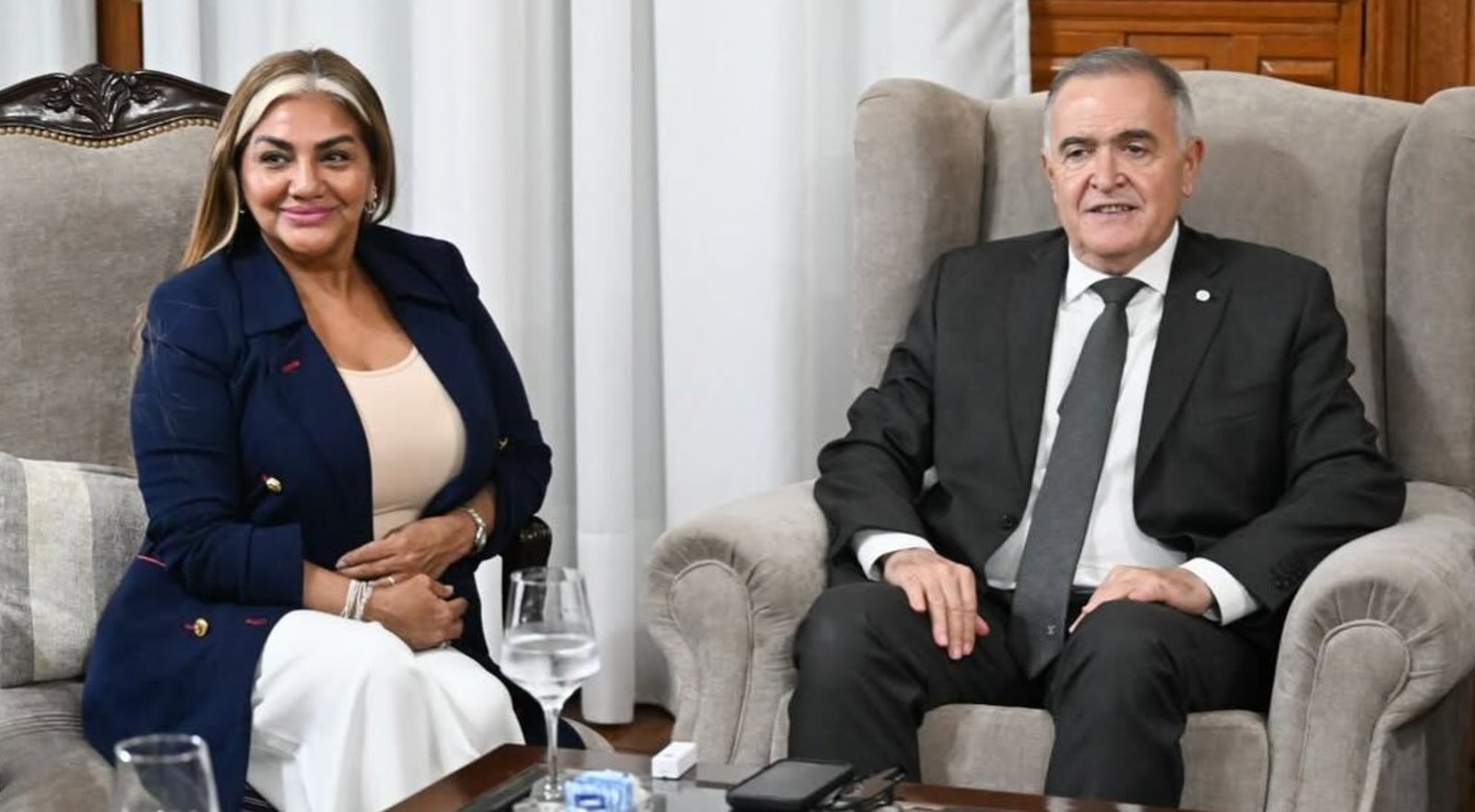 Gladys La Bomba Tucumana se reunió con el gobernador de su provincia: “Me gusta la justicia social”