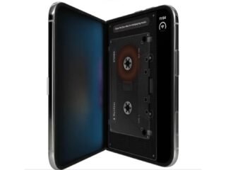 Una app convierte el iPhone Duo en un Walkman que se rebobina con un lápiz
