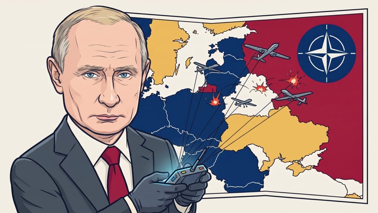 Misiles que caen en Polonia, drones sobre bases de la OTAN y sabotajes: la guerra silenciosa que Rusia libra en Europa