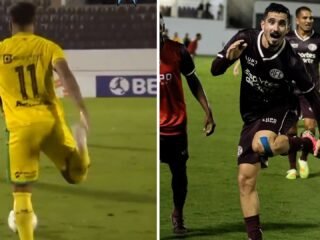 Polémica en Brasil por la provocación de un futbolista: se burló cuando su equipo ganaba, le dieron vuelta el partido y los rivales se tomaron revancha