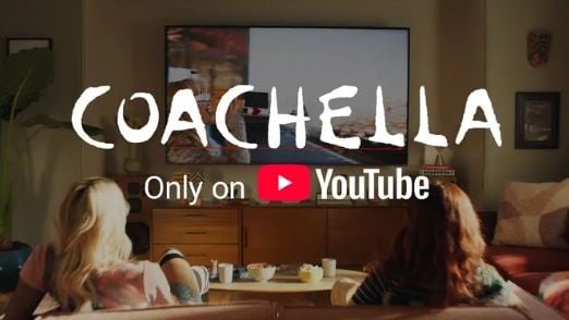 YouTube transmitirá en exclusiva Coachella hasta el año 2030