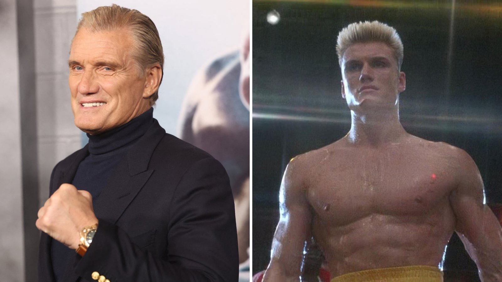 La rutina de 5 ejercicios para pecho y espalda de Dolph Lundgren, el actor que asumió el papel de Ivan Drago en Rocky IV