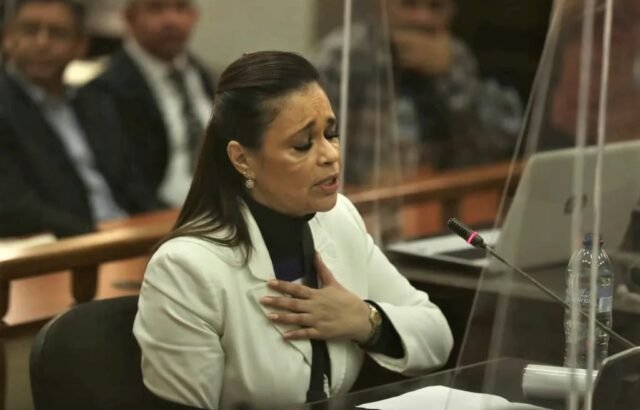 La Sala de Apelaciones concede nuevo arresto domiciliario a Roxana Baldetti ahora por el caso Agua Mágica
